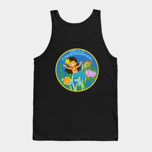 Hello Kindergarten! Underwater Friends School Mermaid Children Tank Top